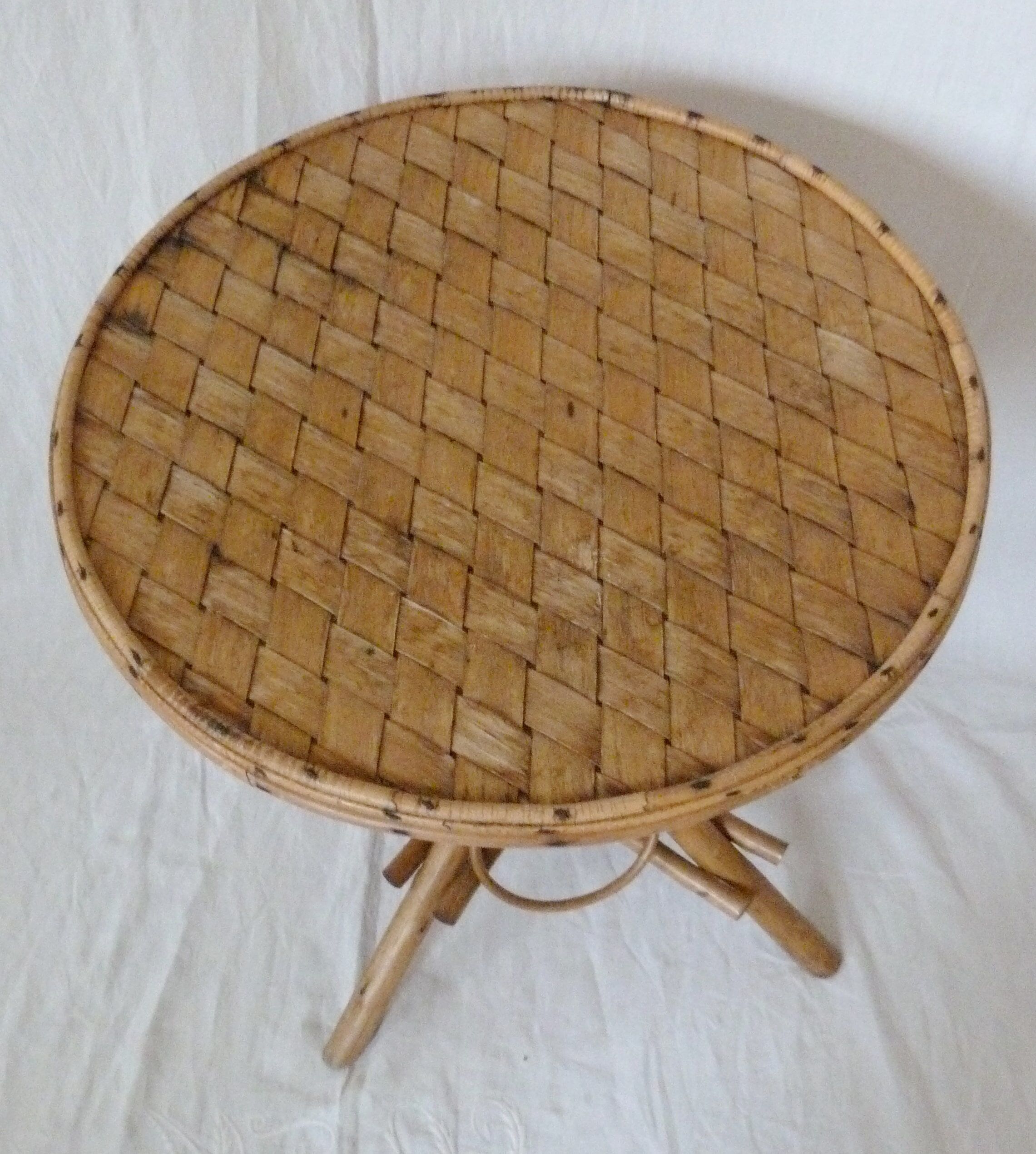Bamboo coffee table