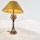 Vintage sheaf of wheat table lamp - 1960s