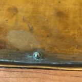 Ancient gold bronze tray