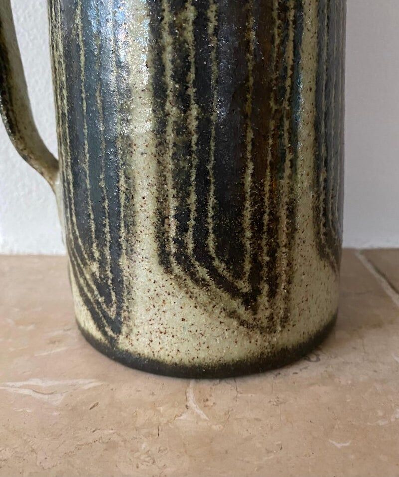 Mid Century Modern Ceramic Pitcher, Vase By Han Cornelissen