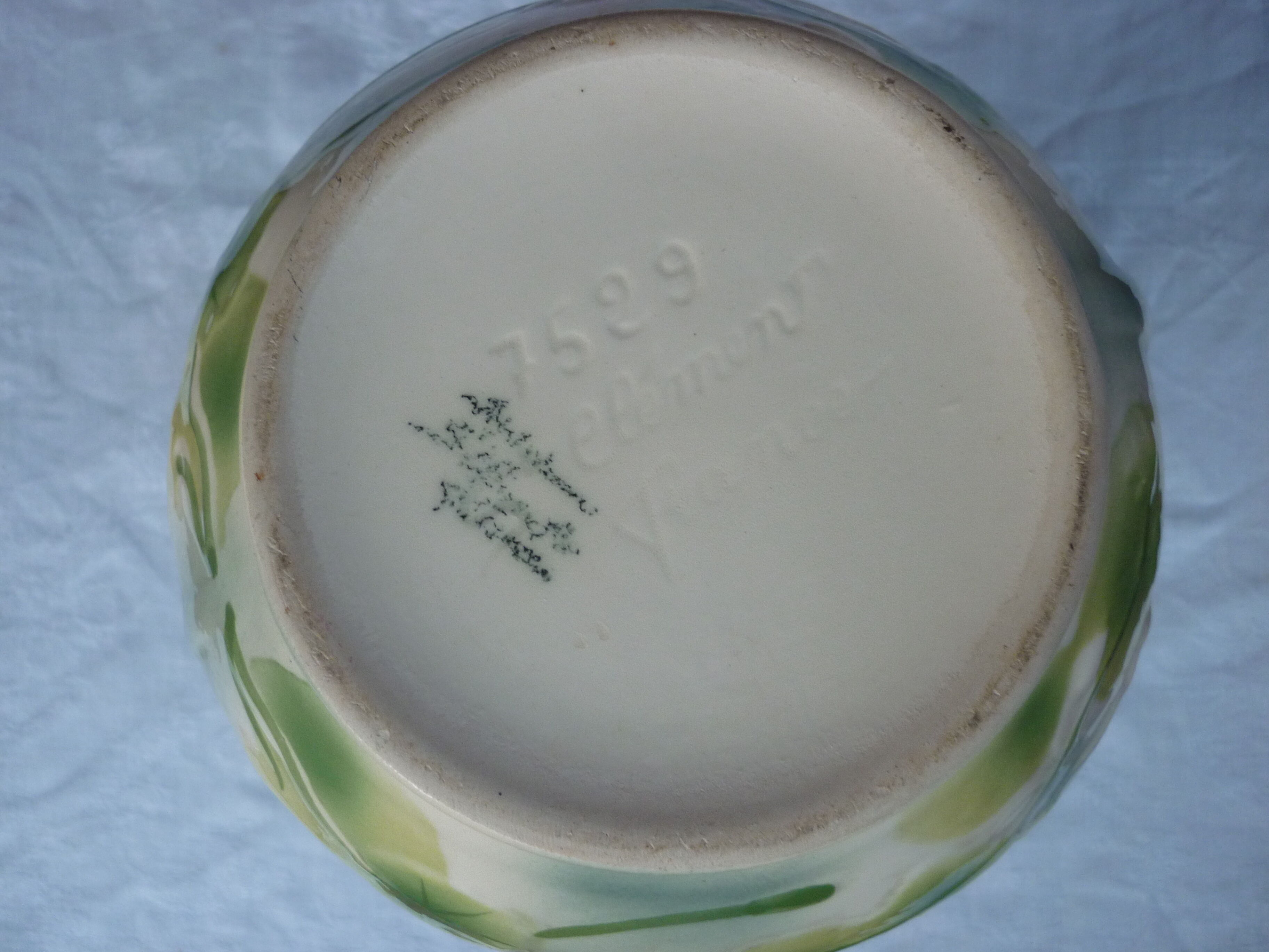 Pitcher in slurry St Clement flowers