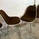 Set of 4 Eames chairs for Herman Miller,1960-70's