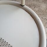 Magazine holder table with wheels end of sofa 1970