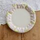 Vintage barbotine plate – Fruit decoration