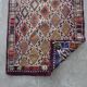 Vintage handmade Turkish rug 54x117 cm
