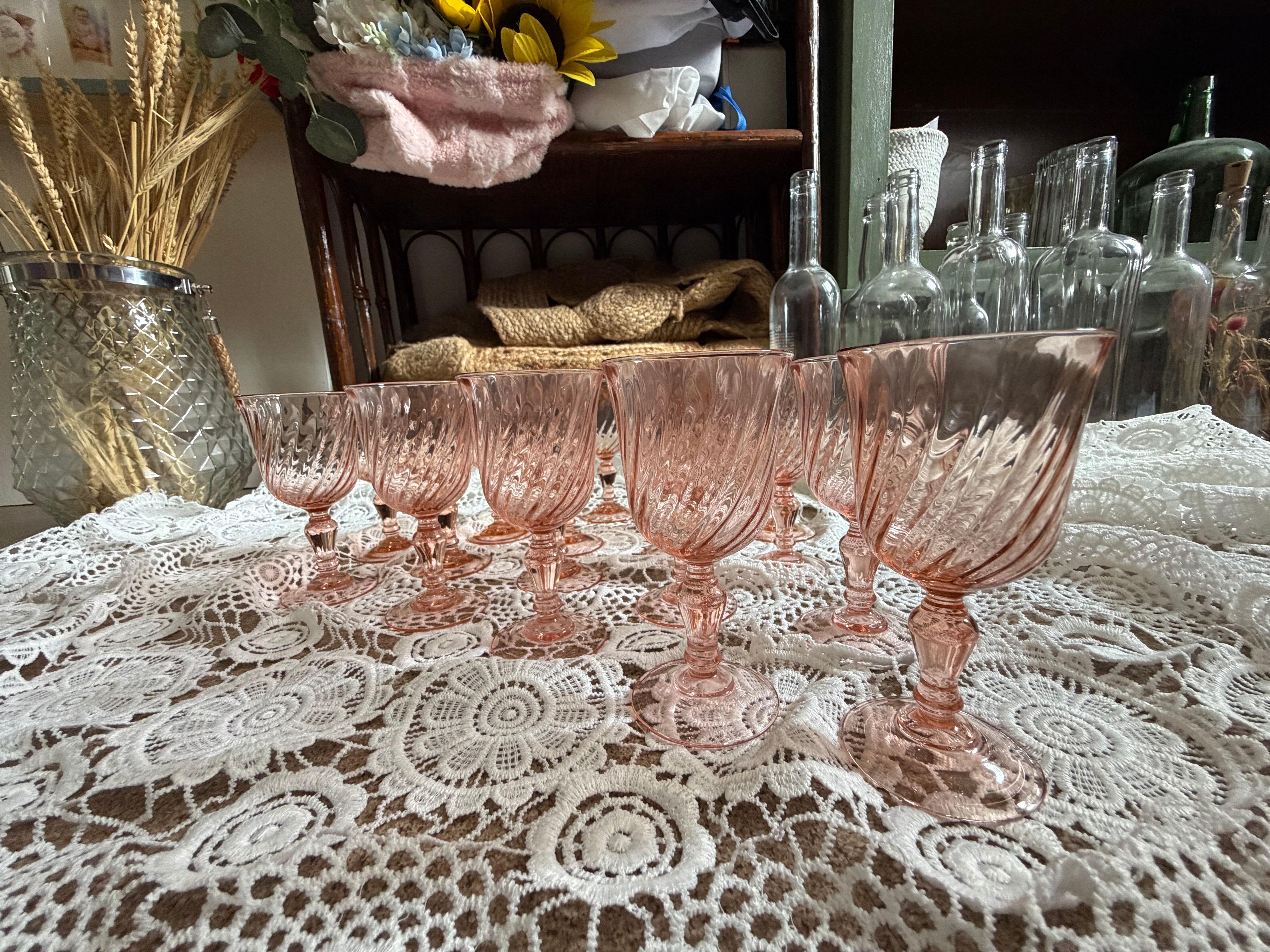 Verres à liqueur Rosaline