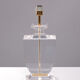 Regency Lucite Table Lamp, 1970s, France