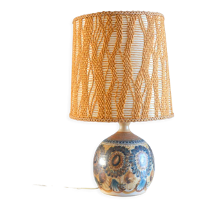 Lampe de table en grés par Jean