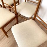 Set of 4 chairs, 1960s