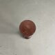 Carved wooden candlestick - 17.5cm