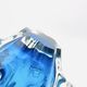 XXL Murano Vase Fratelli Toso Sommerso Blue 44cm 4.7kg Labelled 70s