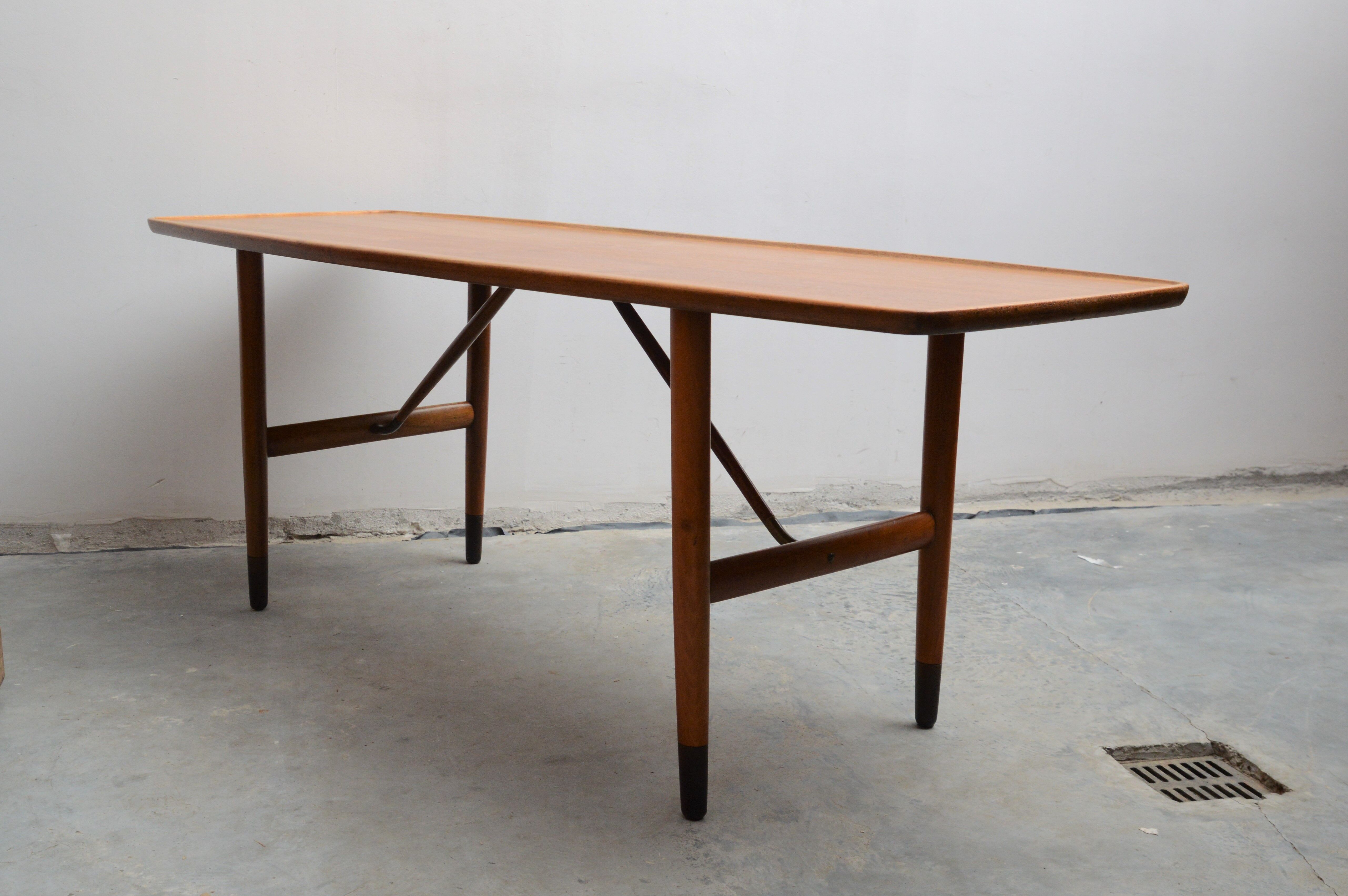 Vintage Danish Sofa Table Mid century modern 60s