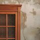 Armoire parisienne vitrée art-déco