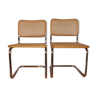 2 Marcel Breuer chairs Italian edition B32