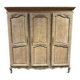 Oak wardrobe in Louis XV style