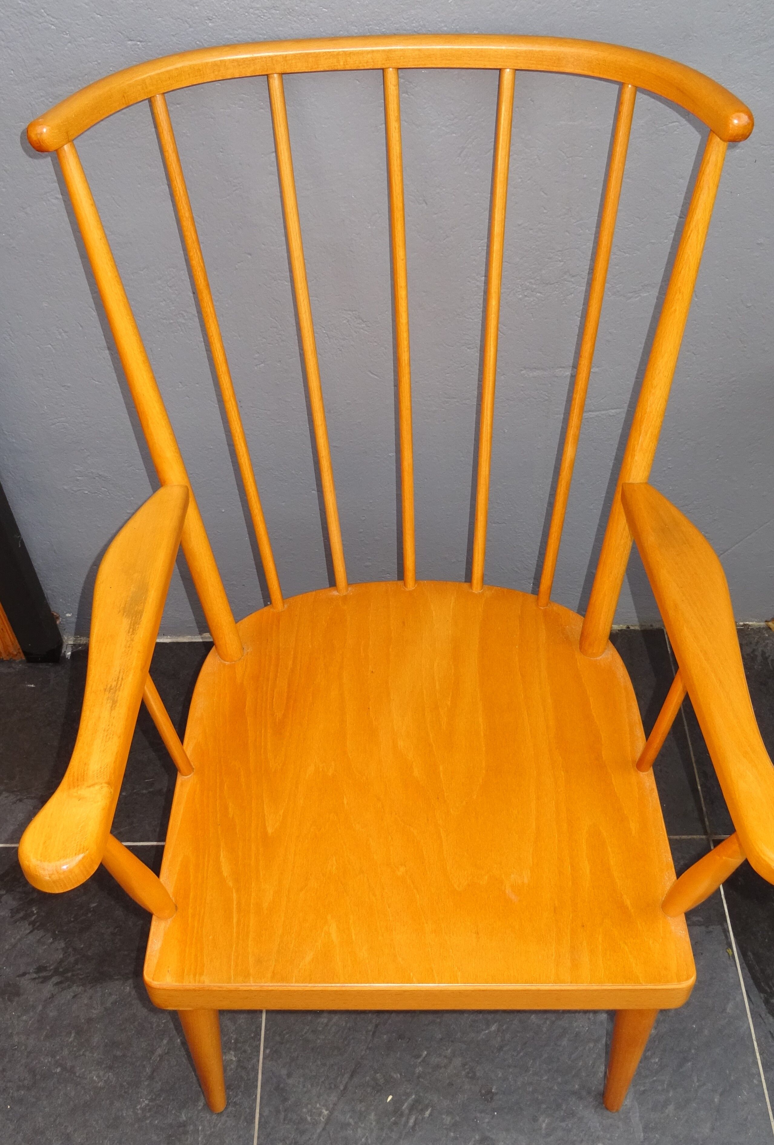 Baumann armchair fan henry julien