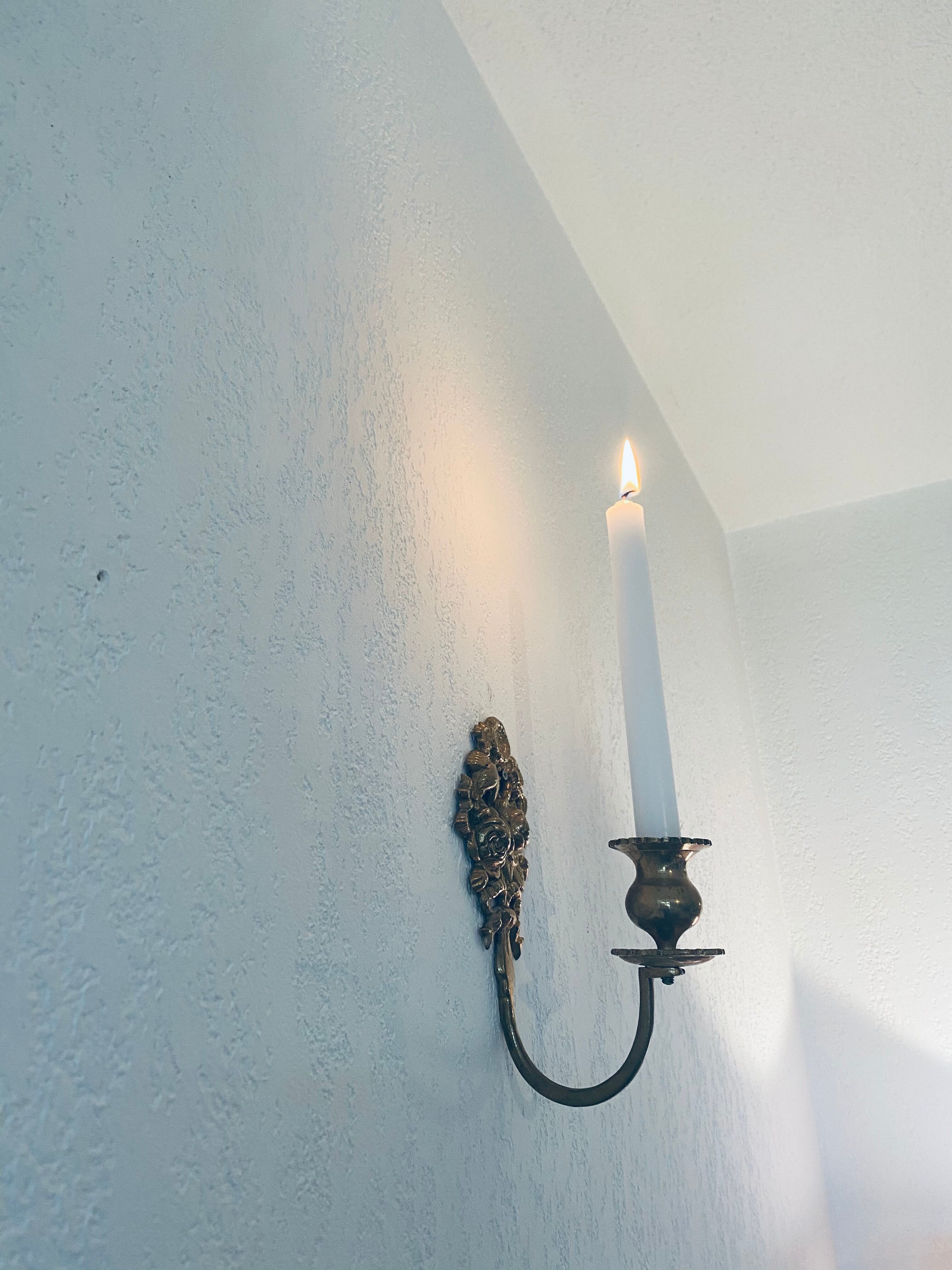 Ancient wall candlestick