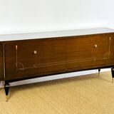 Buffet art déco en acajou 1940