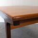Extendable Scandinavian teak dining table, circa 1960