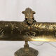 Articulated desk lamp, bronze and brass circa 1900