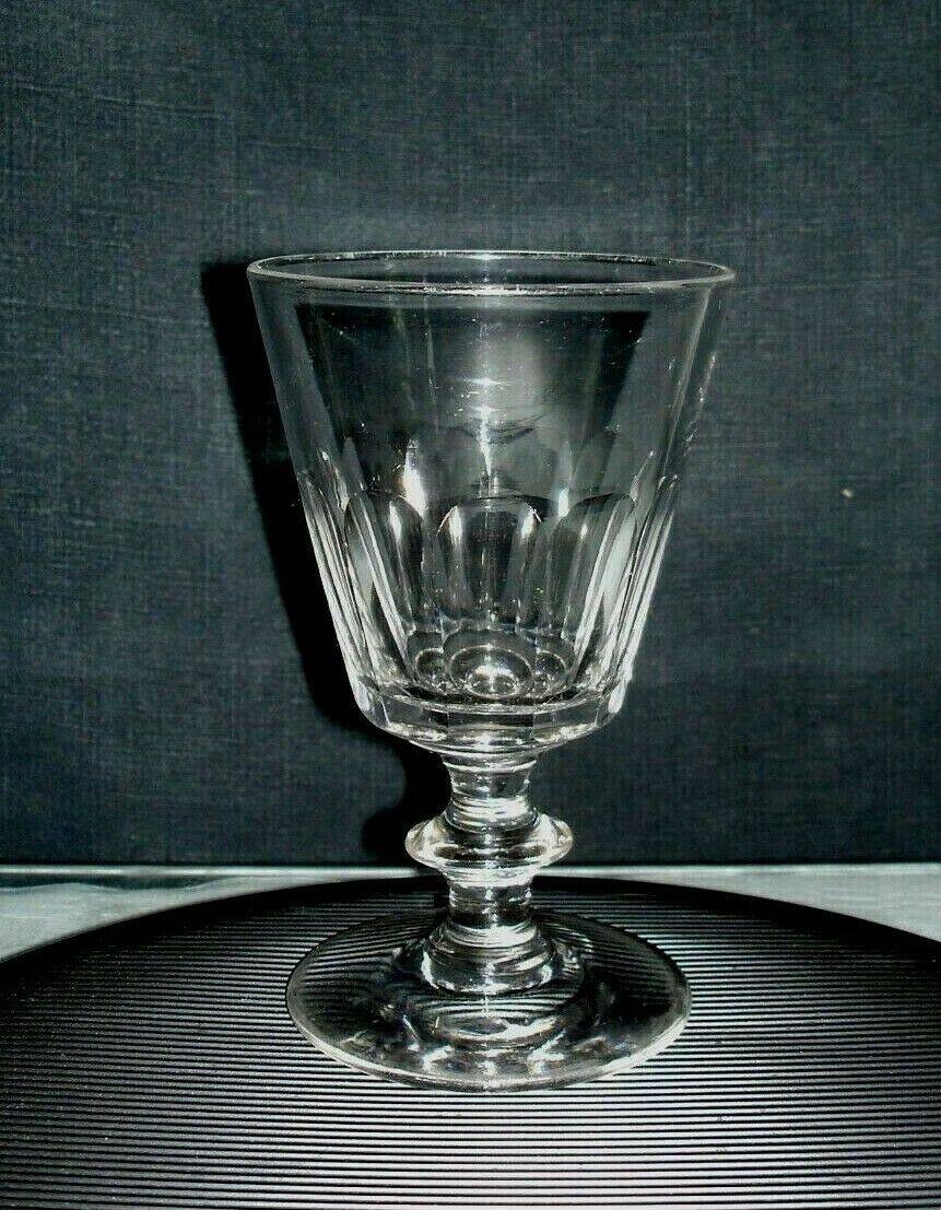 Saint louis caton 6 wine water glasses crystal - 14 cm