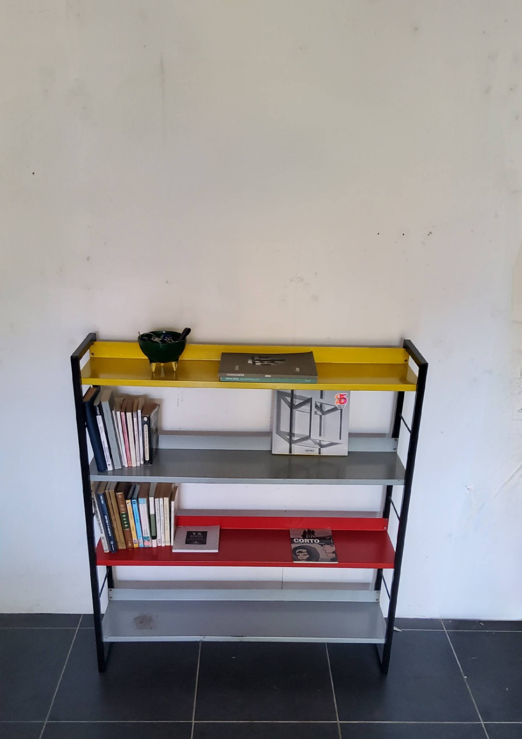 Vintage Tomado bookcase by D. Dekker – 1950s