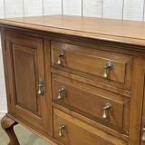 English enfilade from the early 20th century in mahogany.