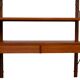 Système mural Royal Teak Poul Cadovius vintage des années 1960 avec 4 armoires