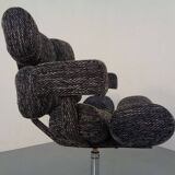 Italian Swivel Chair, 1960s