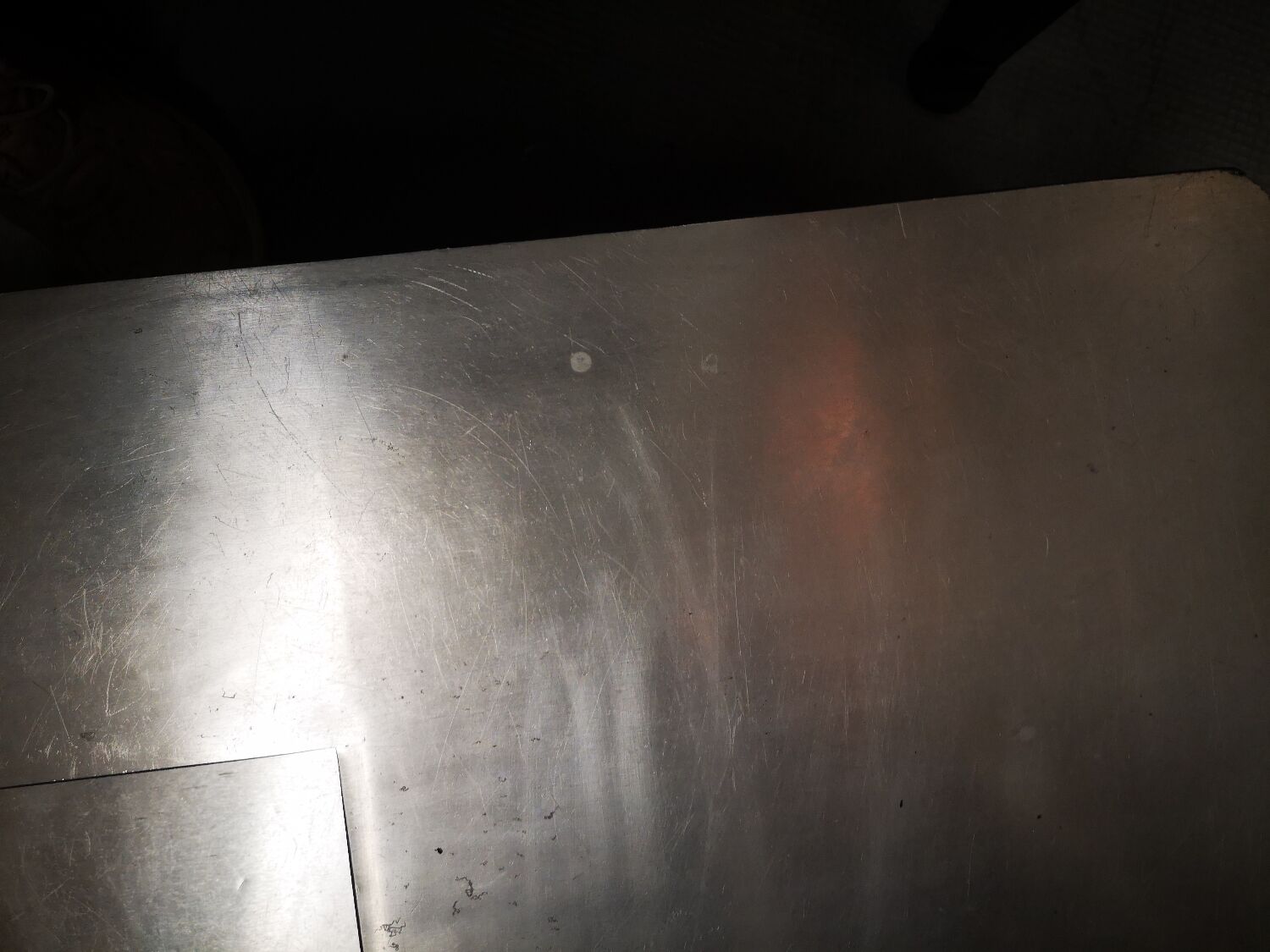 Stainless steel coffee table