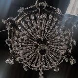 Old Baccarat crystal chandelier