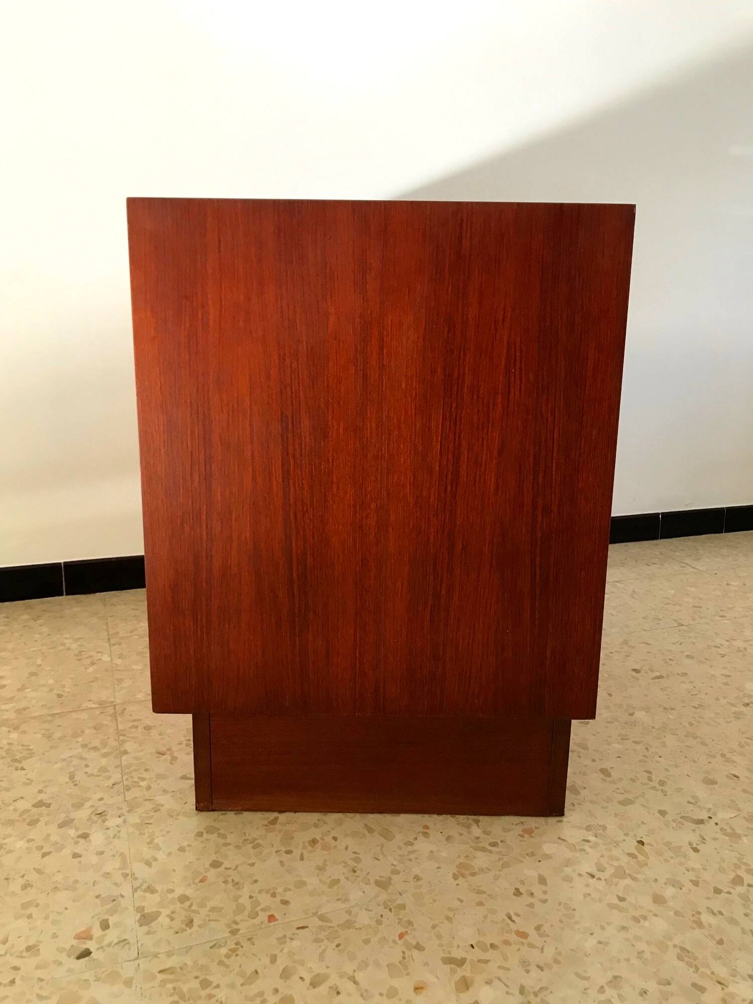 Vintage teak chest of drawers Scandinavian style 70s