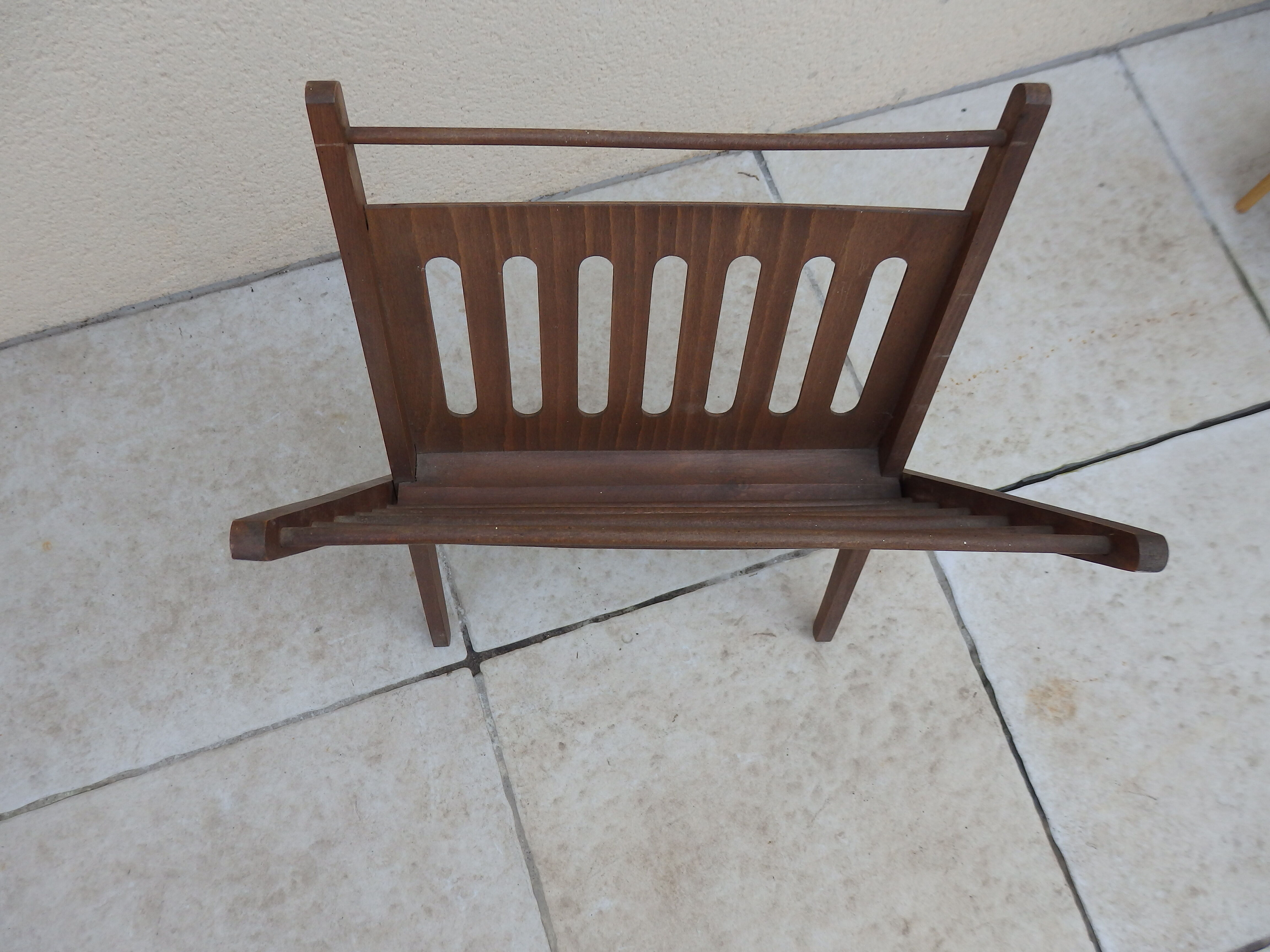 Scandinavian magazine holder by Cees Braakman vintage