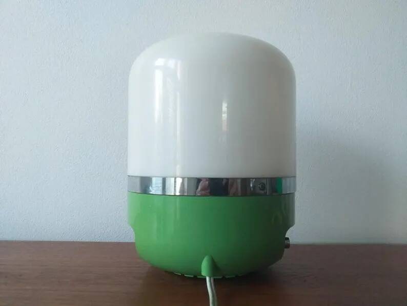 Midcentury Table Lamp, Space Age, Europhon, Design Adriano Rampoldi, Italy, 1970