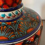 Vase Ceramic design Italy year 60' La Maga signed S. Stefano C