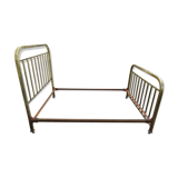 Double art brass art bed
