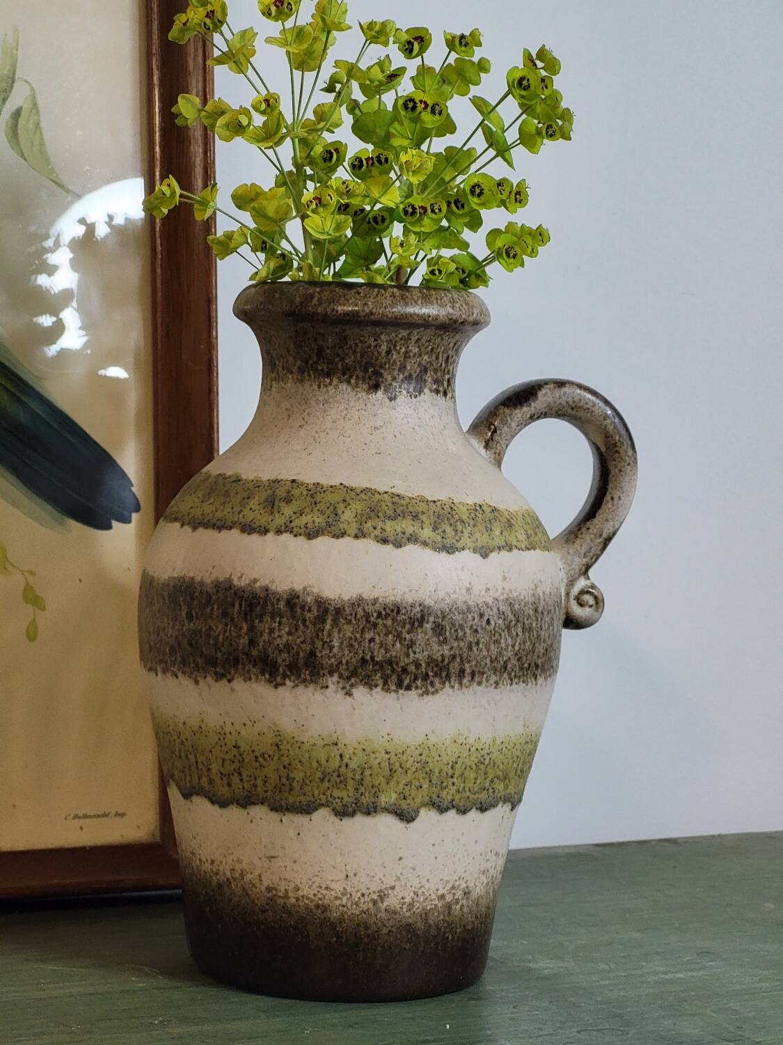 West germany jug vase