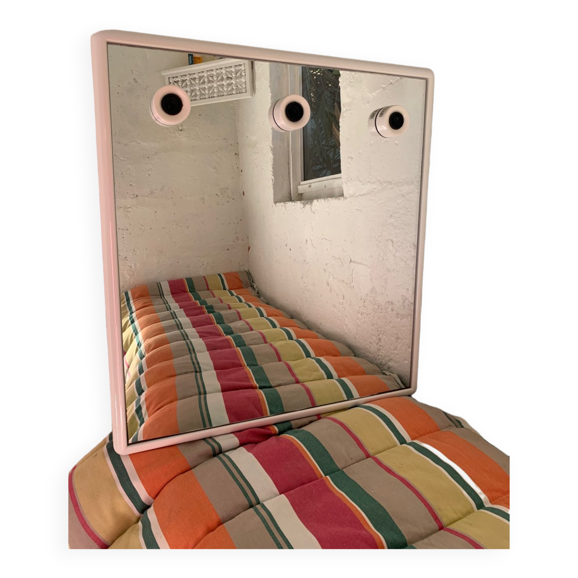 Gedy illuminating mirror italian design vintage