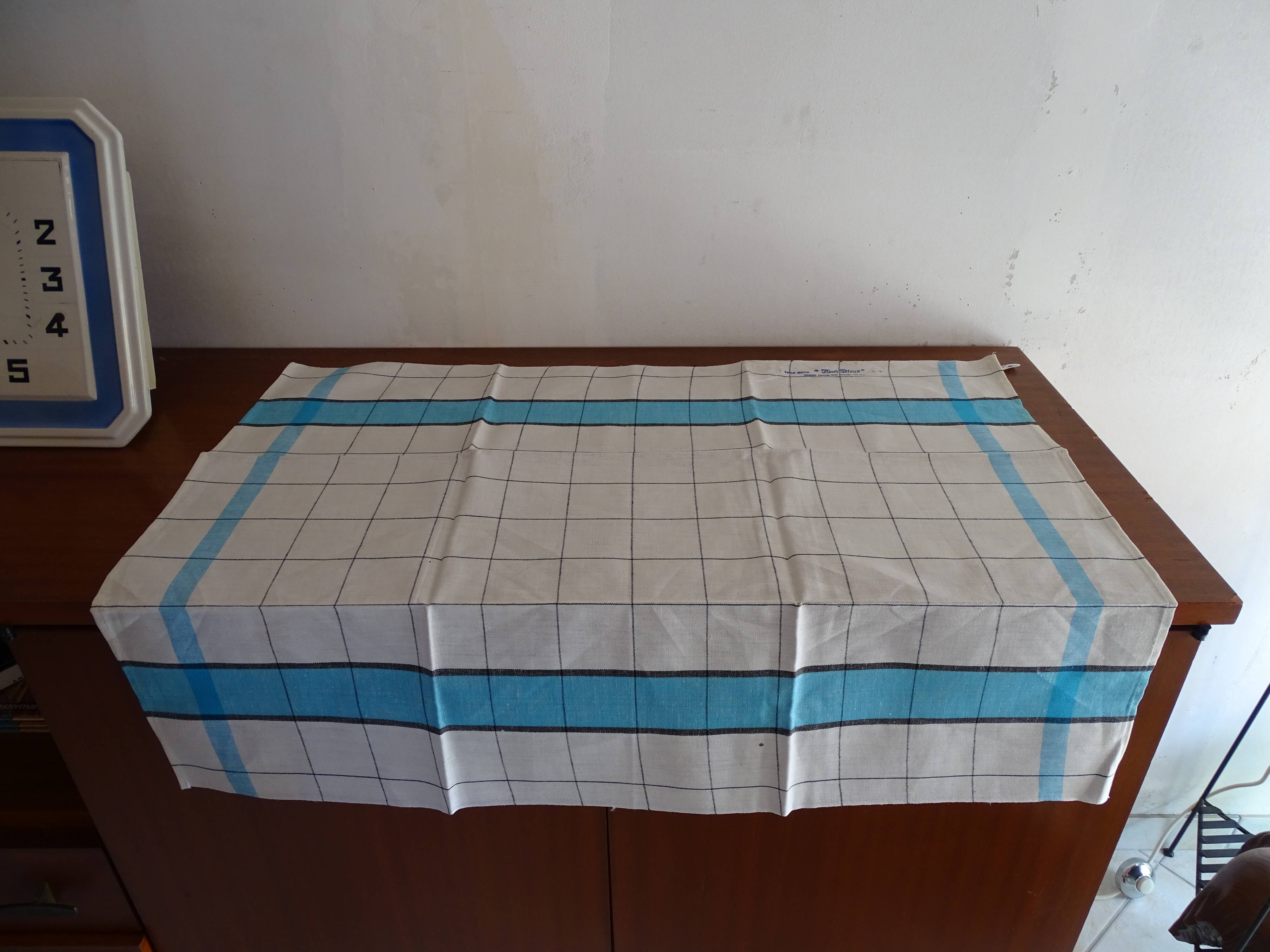 Toile Mtis Fleur Bleue