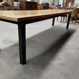 Restored oak farmhouse table of 3 meters