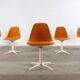 Vintage 6er Set Eames La Fonda Stuhl Mid Century Design