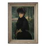 Oil painting after Edouard Manet "The Walk"