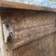 Small Parisian buffet sliding doors