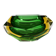 Vintage design Murano Sommerso glass bowl vase by Flavio Poli, 1970s