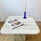 Square coffee table in Italian marble