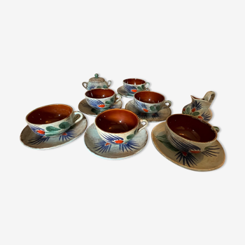 St Clément ceramic breakfast service/cups
