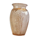 Pink glass vase