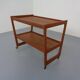 Teak Bar Cart by Holger Georg Jensen for Kubus, Denmark, 1960s
