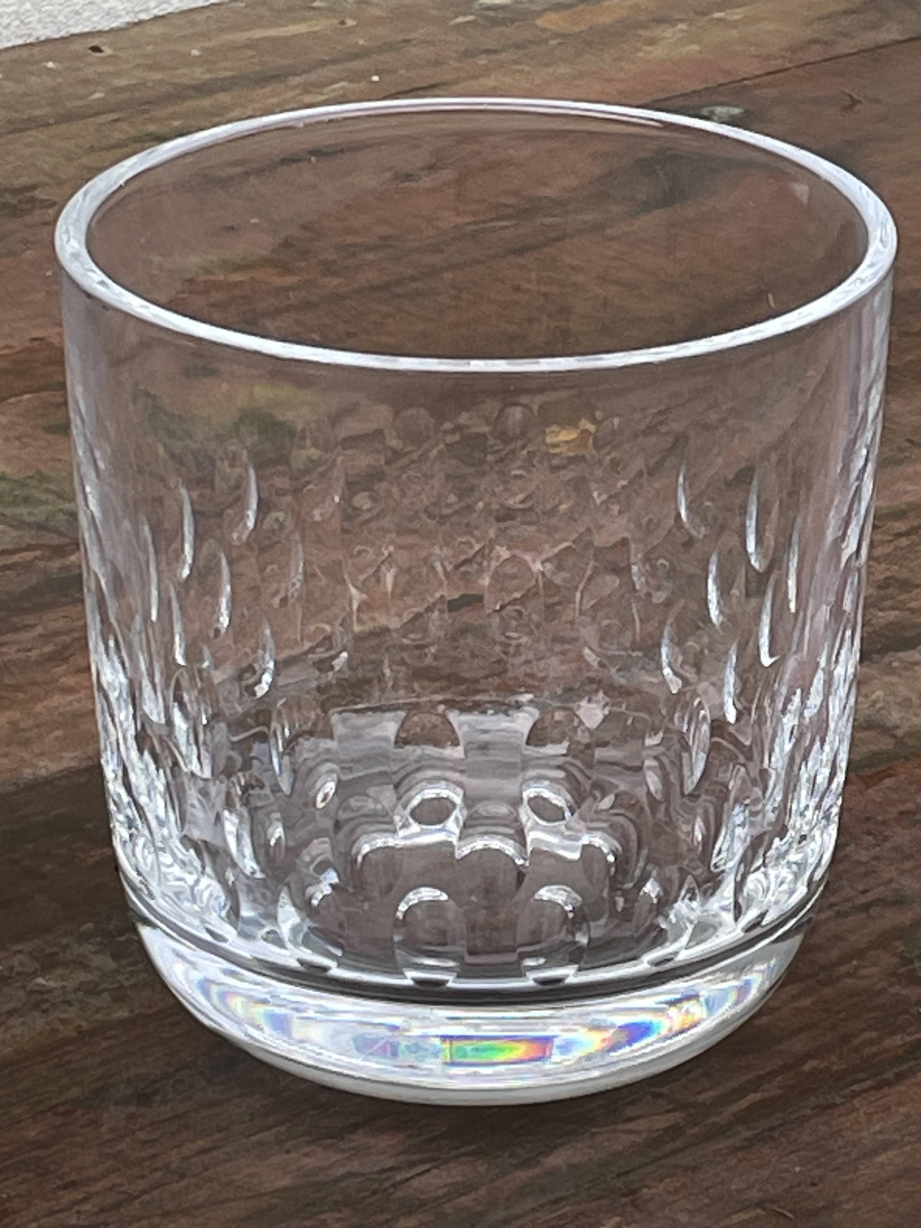 Tableware crystal ice bucket H 15.5 cm, diameter 15 cm