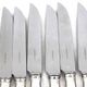 Cardeilhac Christofle 10 silver table knives Minerva Uniplat excellent condition